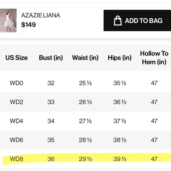 Azazie Liana Wedding Dress - Picture 6 of 6